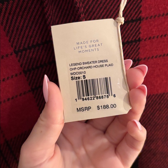 NWT Faherty Legend™ Sweater Dress size S - Picture 5 of 6